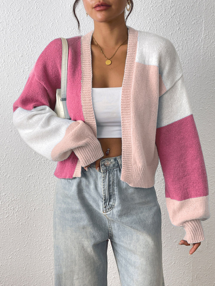 Adline | Colour-Block-Cardigan