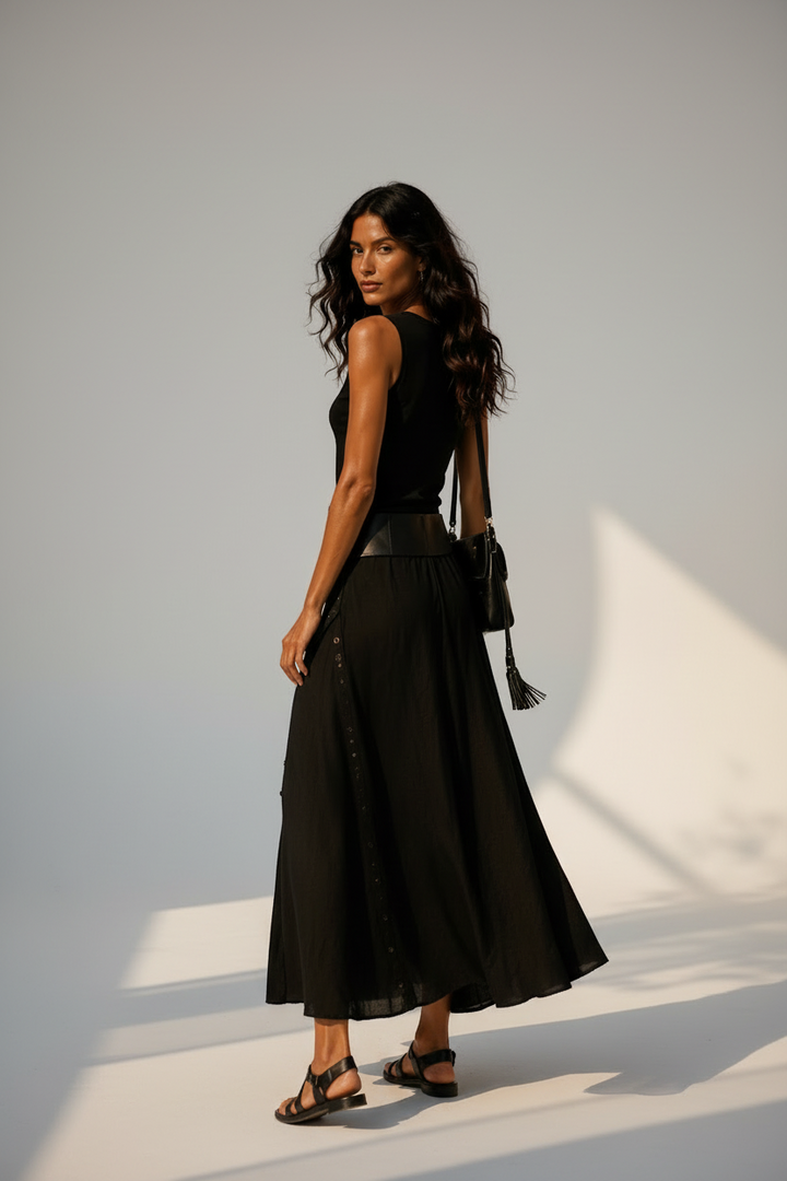 Alessia – Stretch-Maxikleid