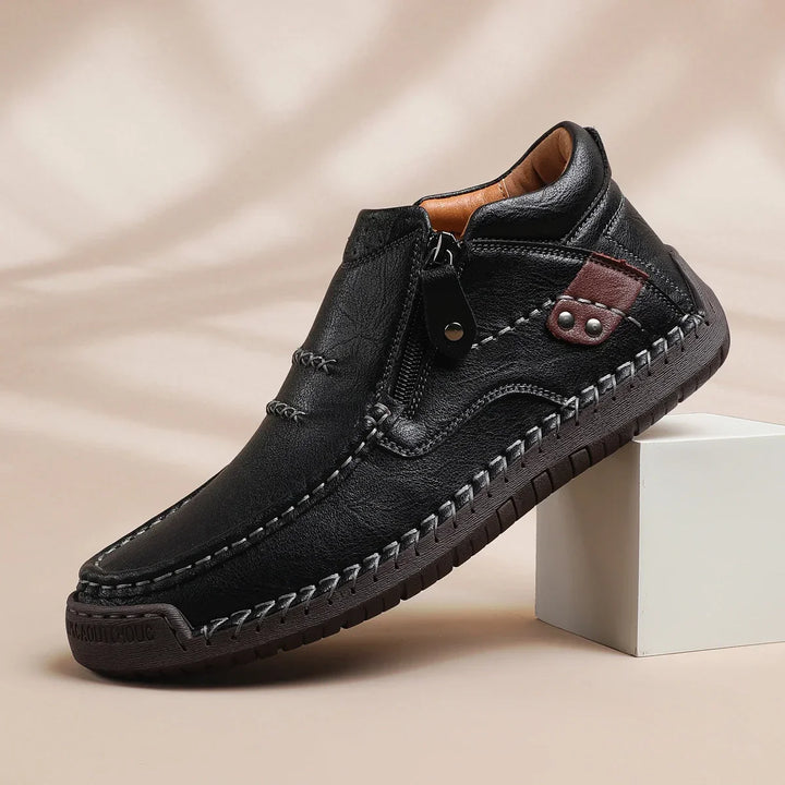 Baron – Handgefertigte Komfortschuhe aus Leder