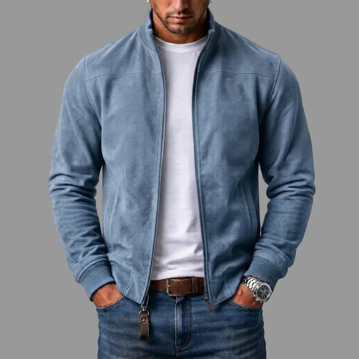 Rhett – Wildleder-Bomberjacke