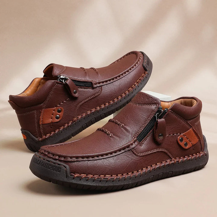 Baron – Handgefertigte Komfortschuhe aus Leder