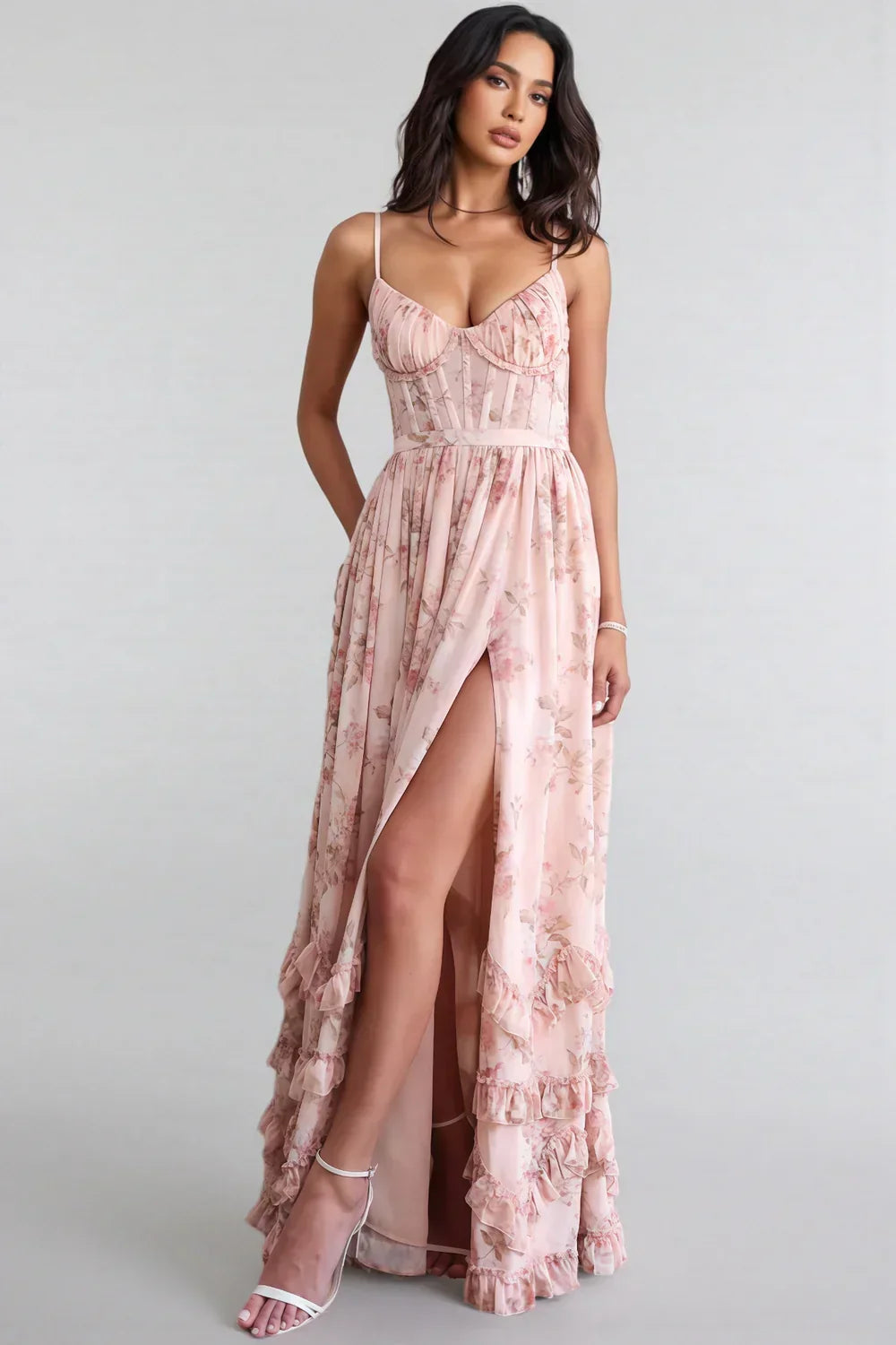 Bella - Fließendes Boho-Maxikleid