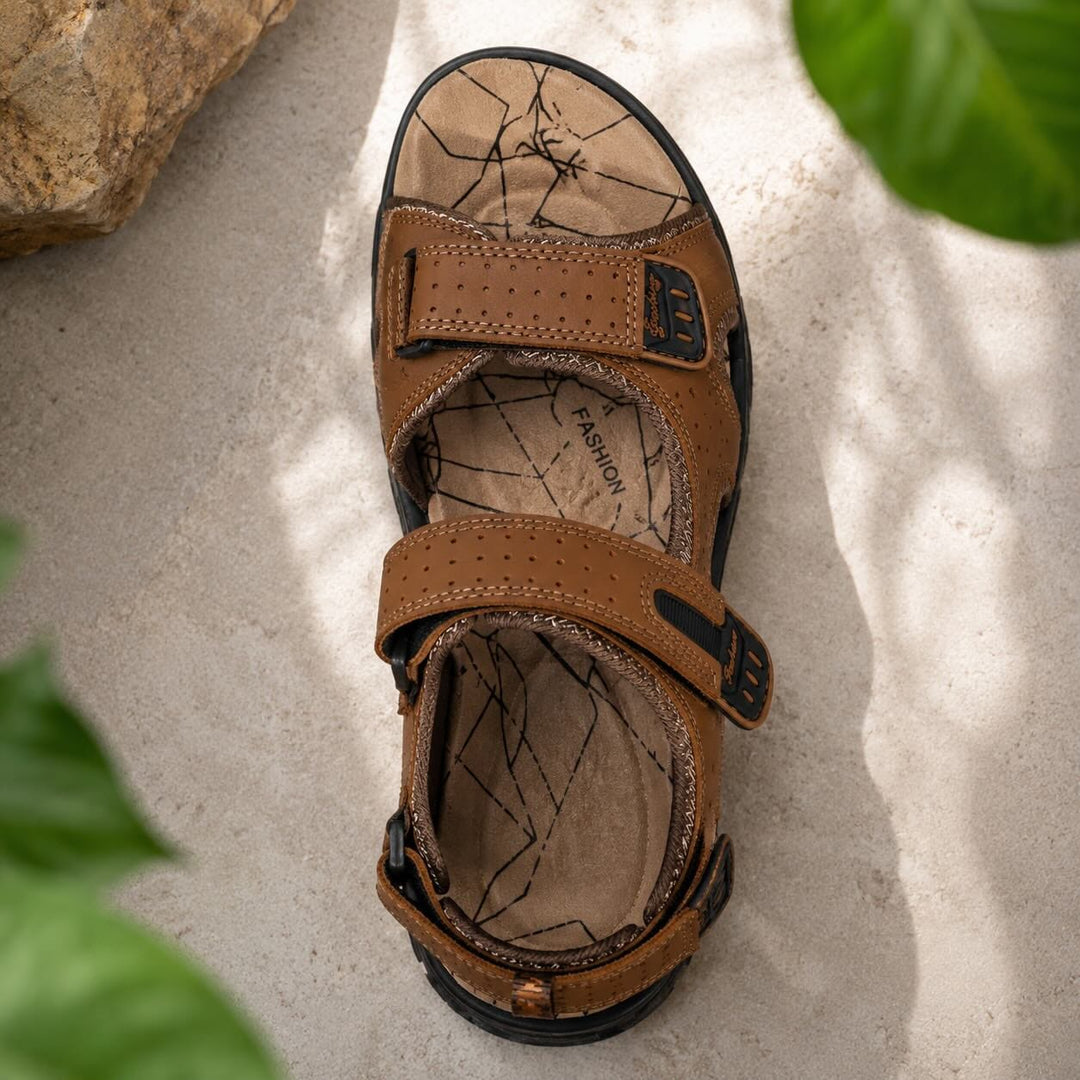 Marcus – Orthopädische Ledersandalen (1 kaufen, 1 gratis dazu)
