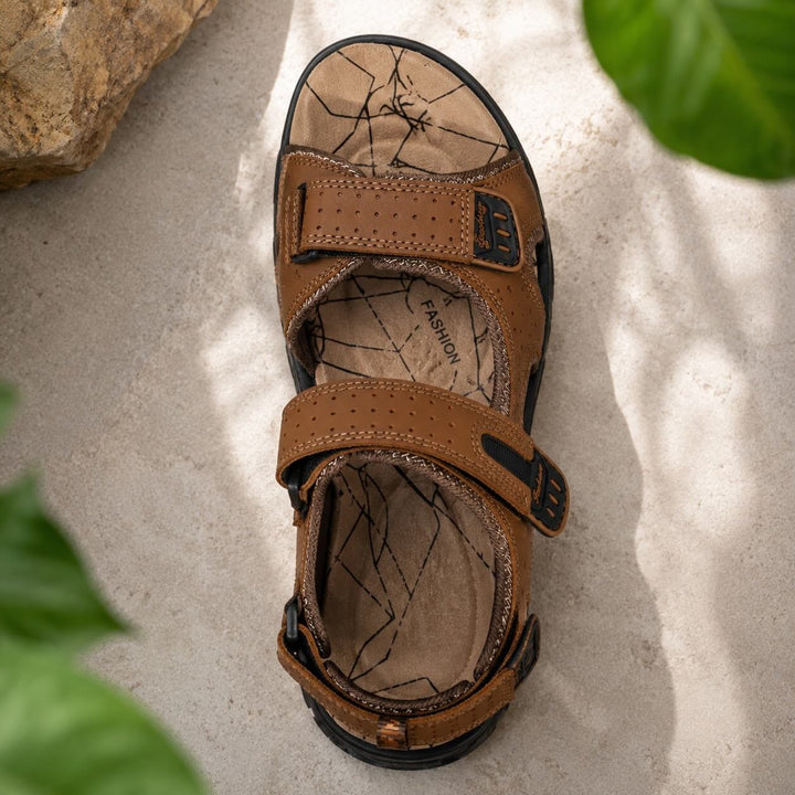 Marcus – Orthopädische Ledersandalen (1 kaufen, 1 gratis dazu)
