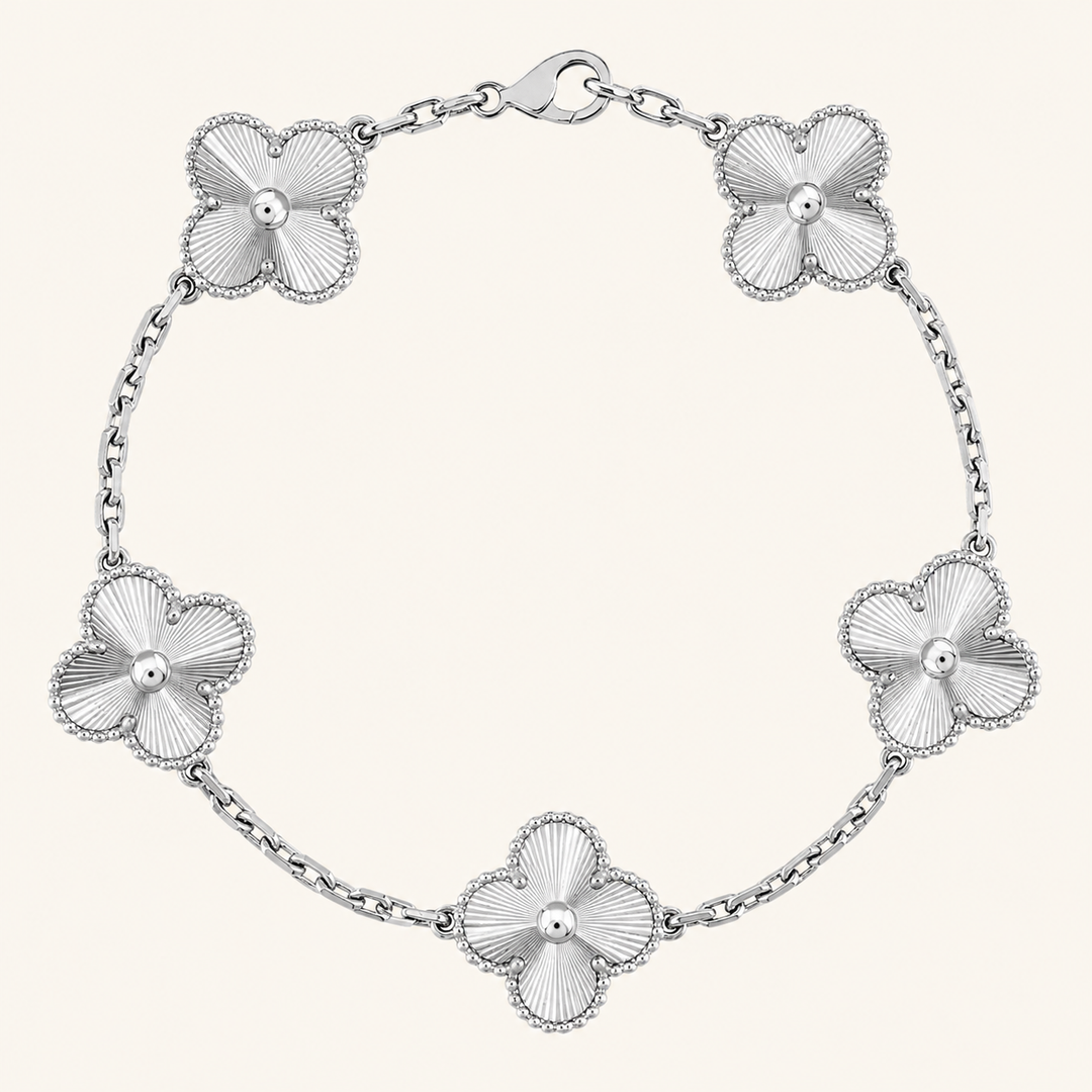 KLEEBLATT | Silberarmband