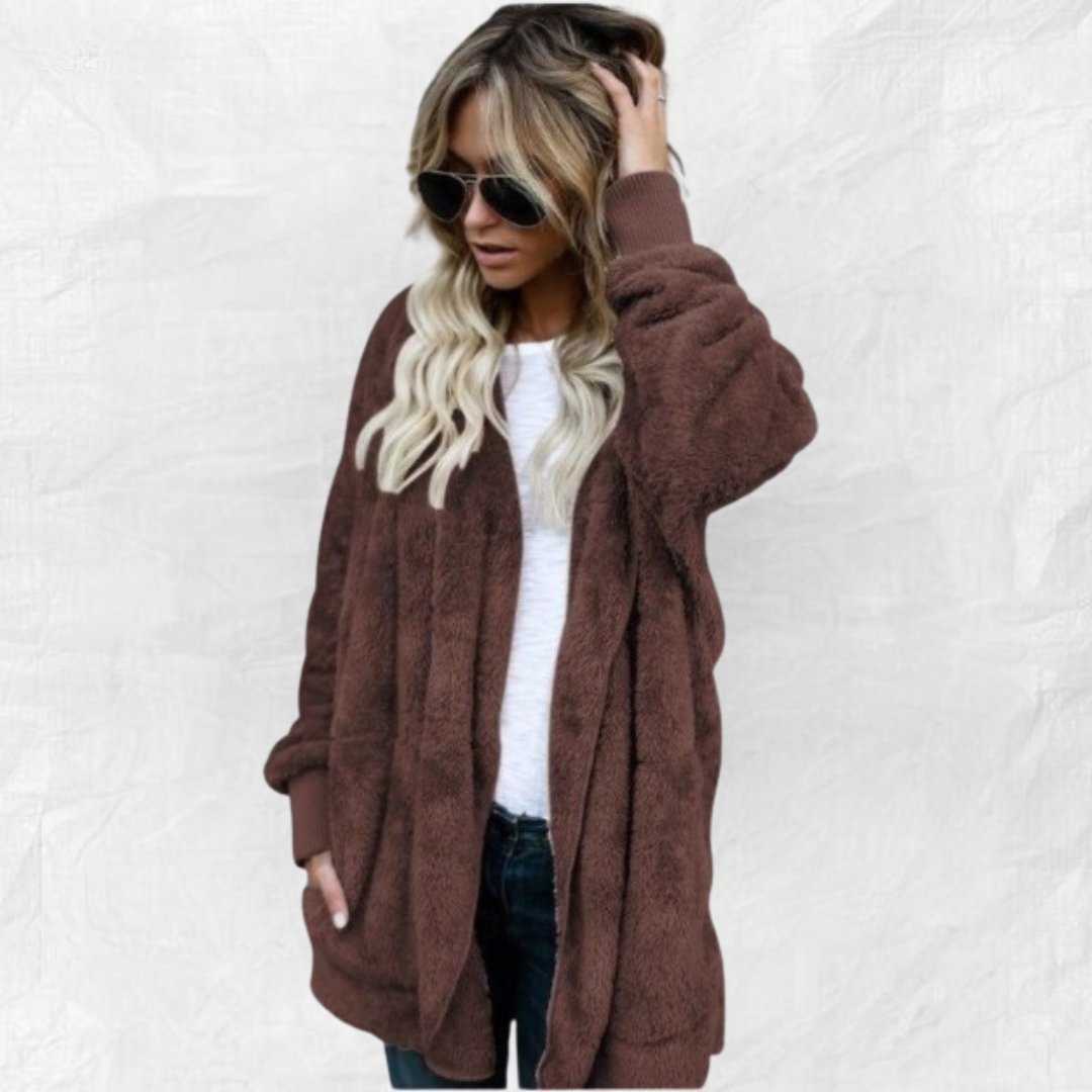 Ally | Doppelfleece-Cardigan