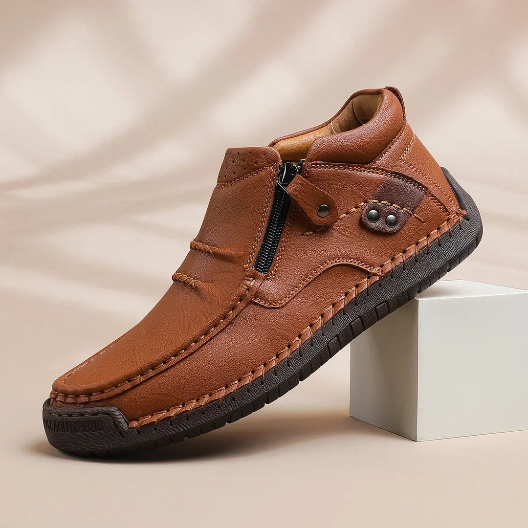 Baron – Handgefertigte Komfortschuhe aus Leder