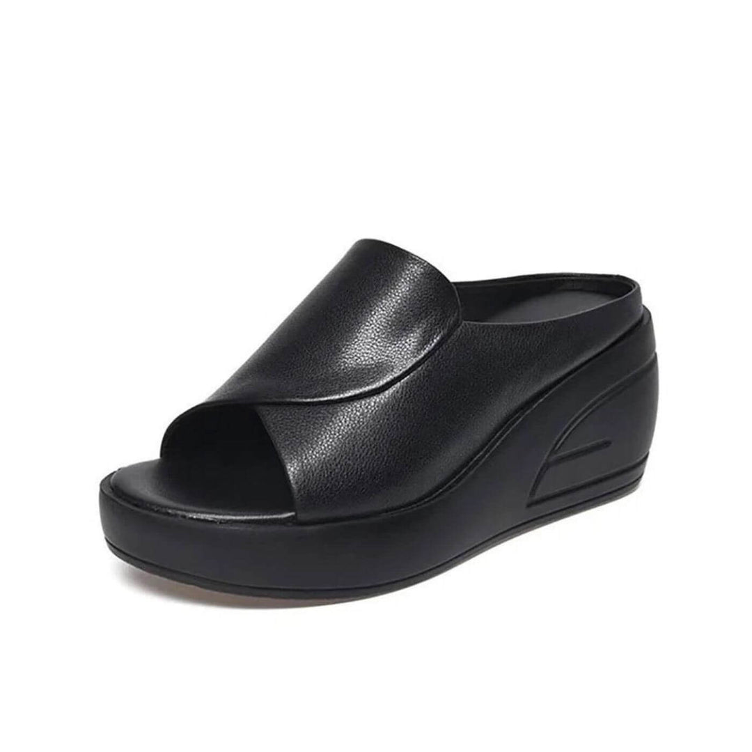 Marigold – Orthopädische Keilsandalen zum Hineinschlüpfen