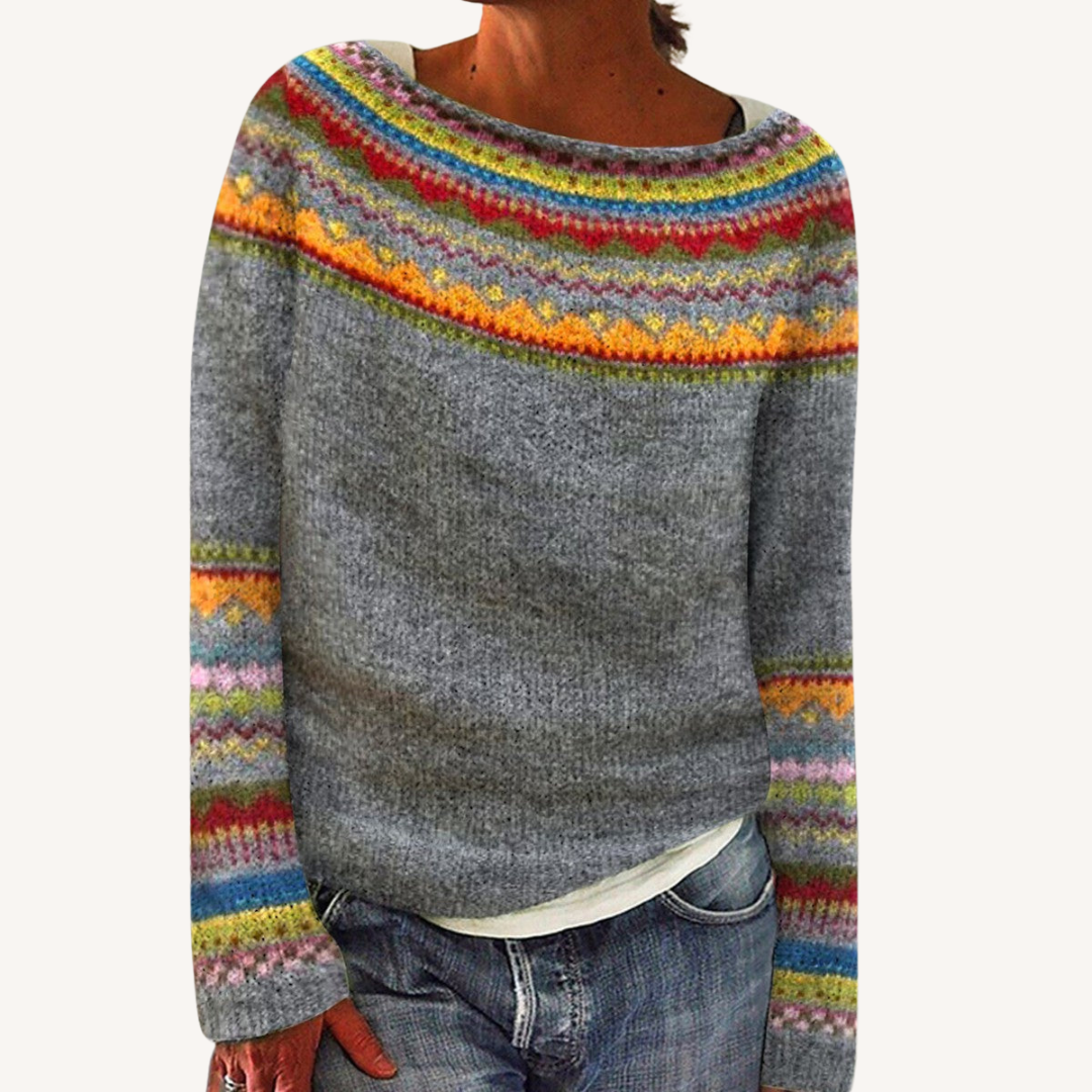 Elyse | Retro-Pullover