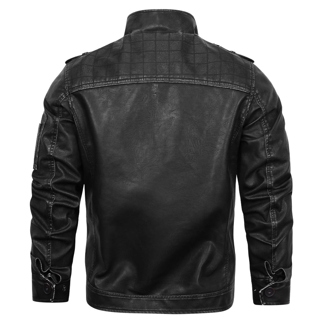 Eugene – Motorrad-Lederjacke