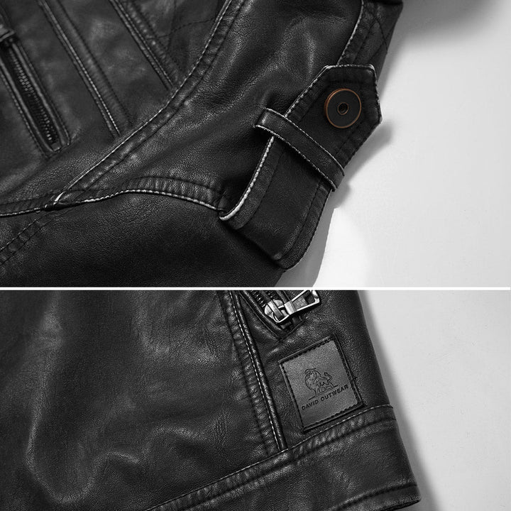 Eugene – Motorrad-Lederjacke