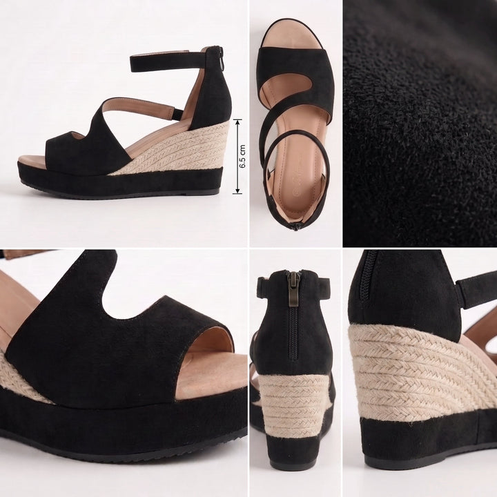 Samy – Espadrille-Keilsandalen