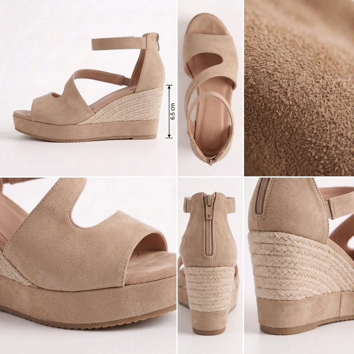 Samy – Espadrille-Keilsandalen
