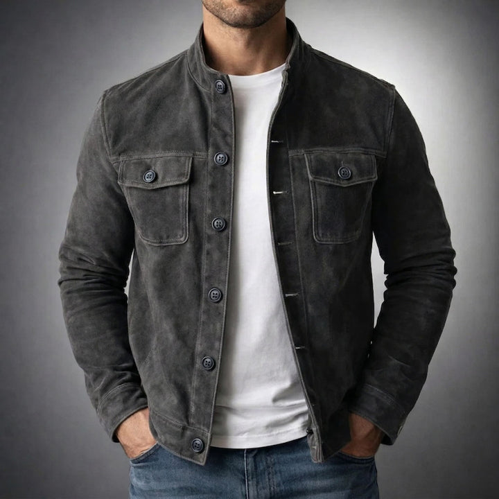 Preston – Wildleder-Hemdjacke