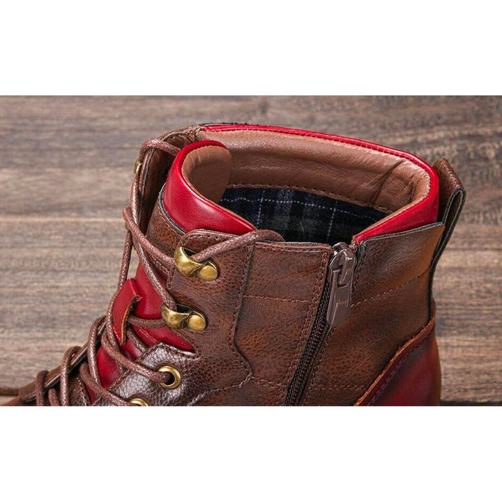 Ethan - Handgefertigte Oxford-Stiefel