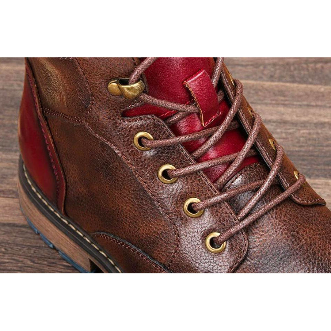 Ethan - Handgefertigte Oxford-Stiefel