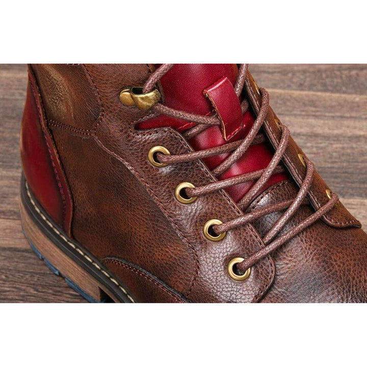 Ethan - Handgefertigte Oxford-Stiefel