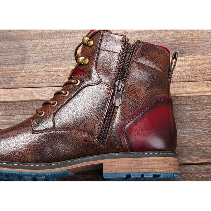 Ethan - Handgefertigte Oxford-Stiefel