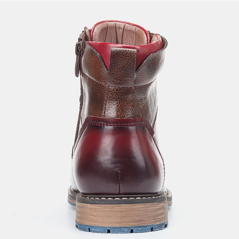 Ethan - Handgefertigte Oxford-Stiefel