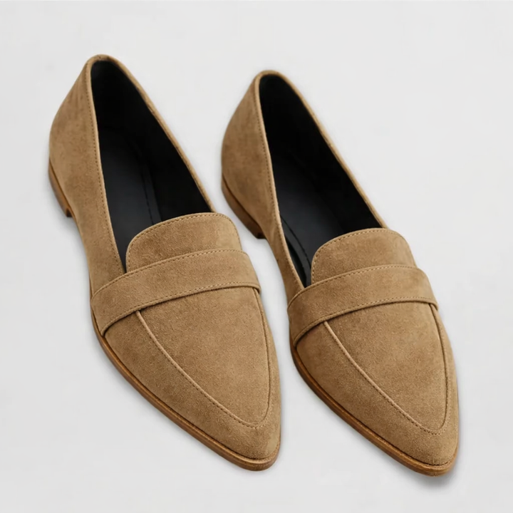 Loren - Orthopädische Loafer aus weichem Wildleder