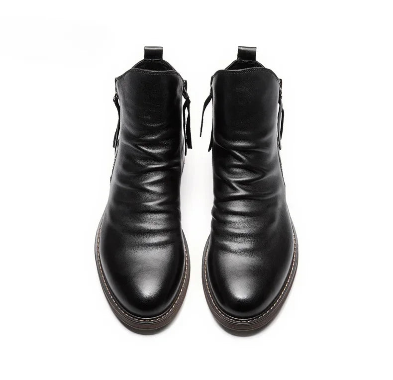 Bernard - Chelsea Boots aus Cavallino-Leder