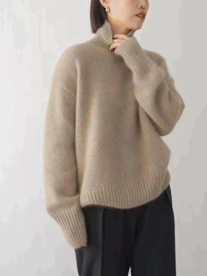 Mona – Kaschmir-Rollkragenpullover
