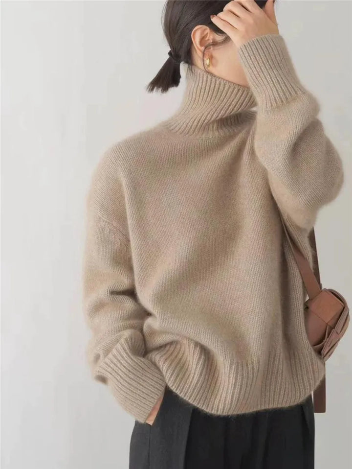 Mona – Kaschmir-Rollkragenpullover
