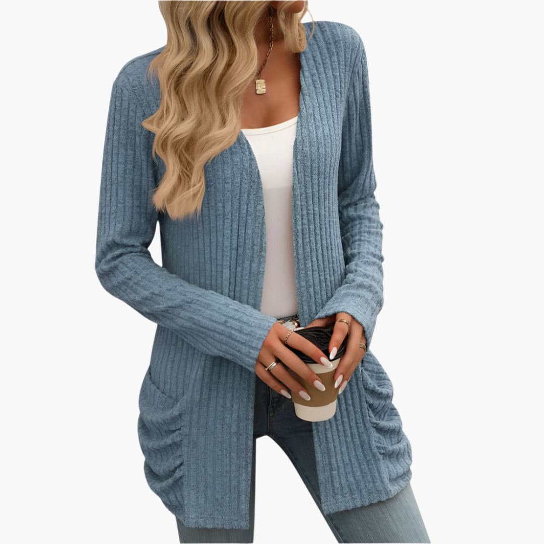 Violett | Strickjacke