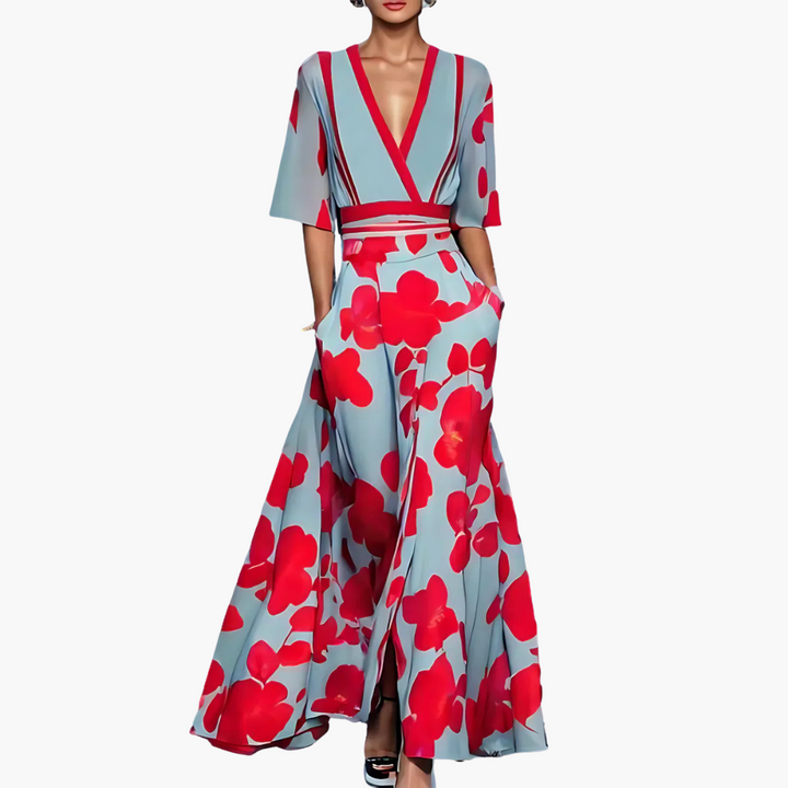 Amelia | Elegantes Blumenkleid