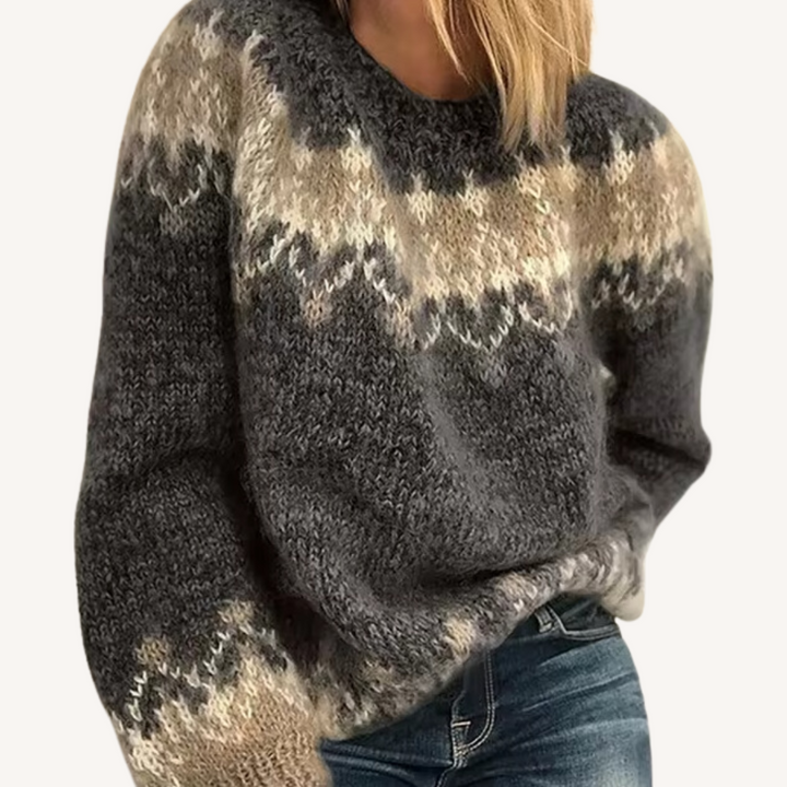 Marny | Jacquard-Pullover
