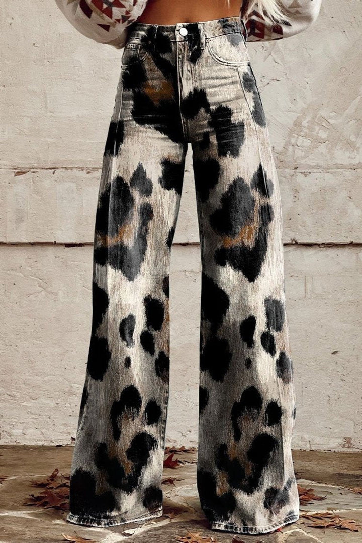 Roseann – Vintage-Hose mit weitem Bein