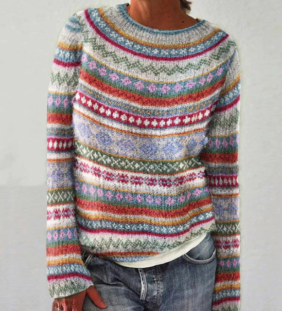 Elyse | Retro-Pullover
