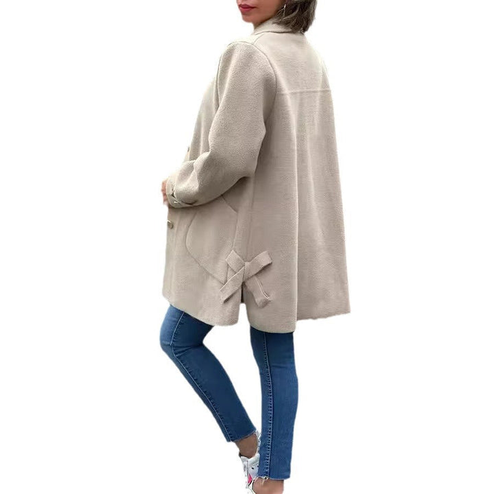 Mariah – Klassischer Oversized-Mantel mit Knopfleiste