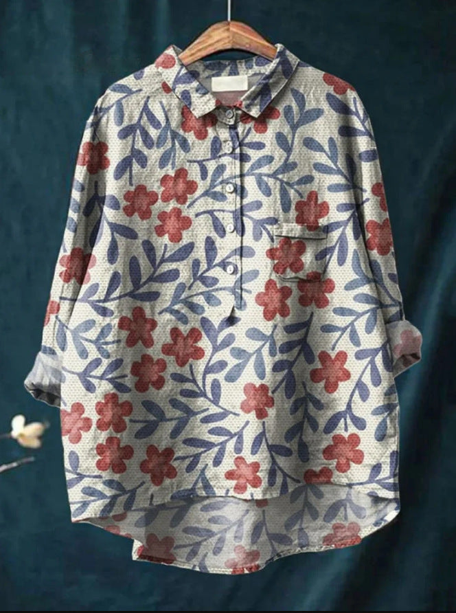 Geela – Französische Vintage-Bluse