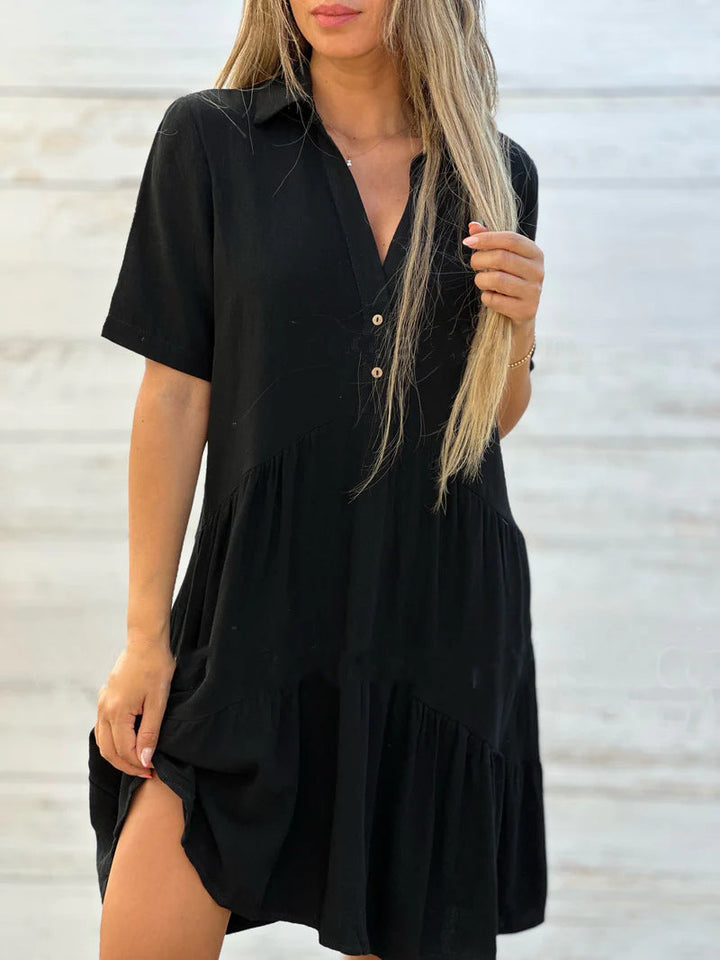 Lena - Lässiges Sommerkleid aus Leinen
