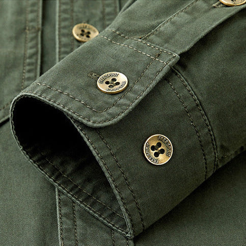 Arman - Schweres Baumwoll-Overshirt