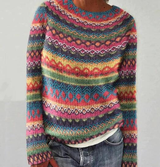 Elyse | Retro-Pullover