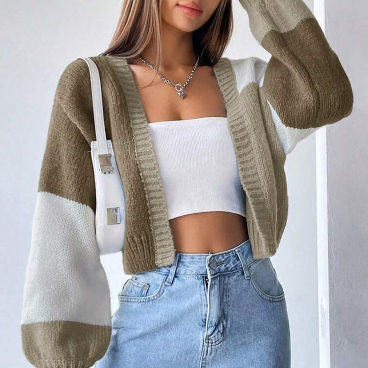 Adline | Colour-Block-Cardigan