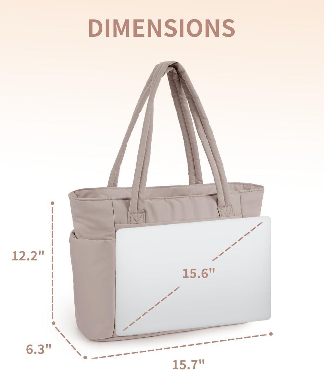 Celine – Gesteppte Tasche mit großem Fassungsvermögen