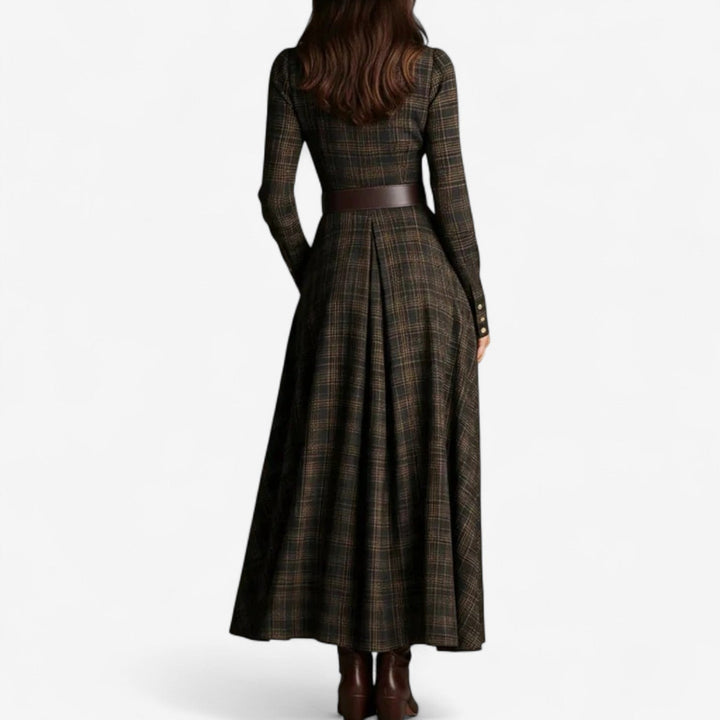 Farrah – Vintage-inspiriertes Maxikleid