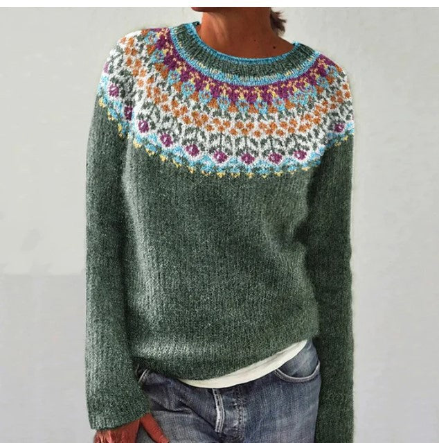 Elyse | Retro-Pullover