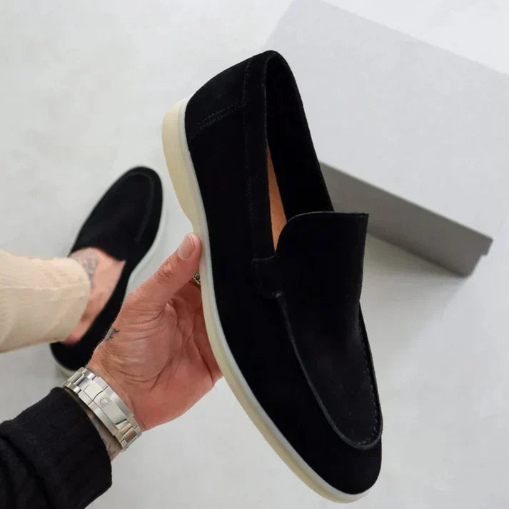 Mike - Elegante Wildleder-Slipper