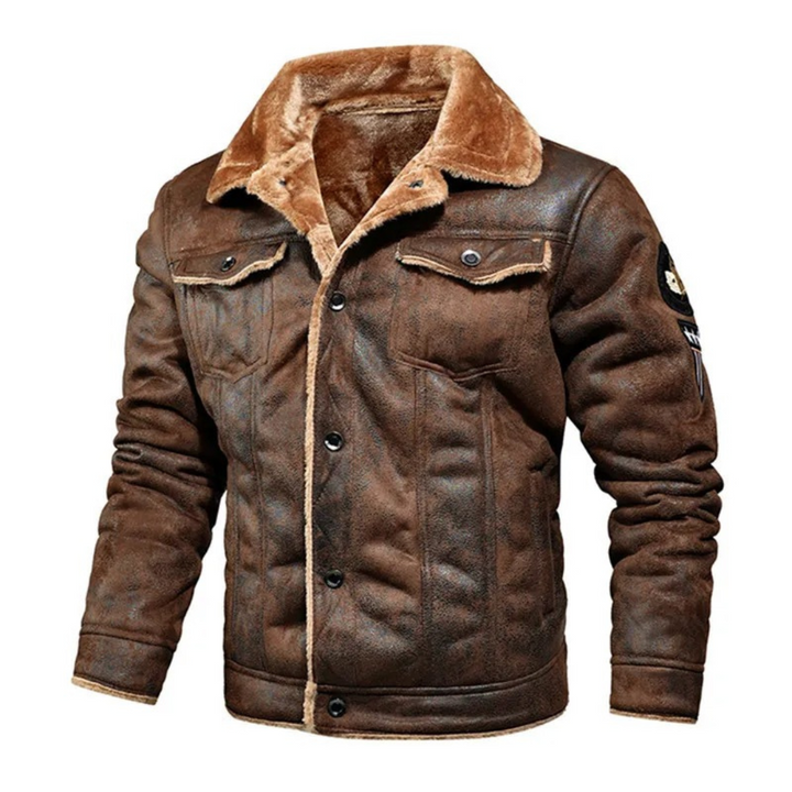 Dom – Warme und vielseitige Lederjacke