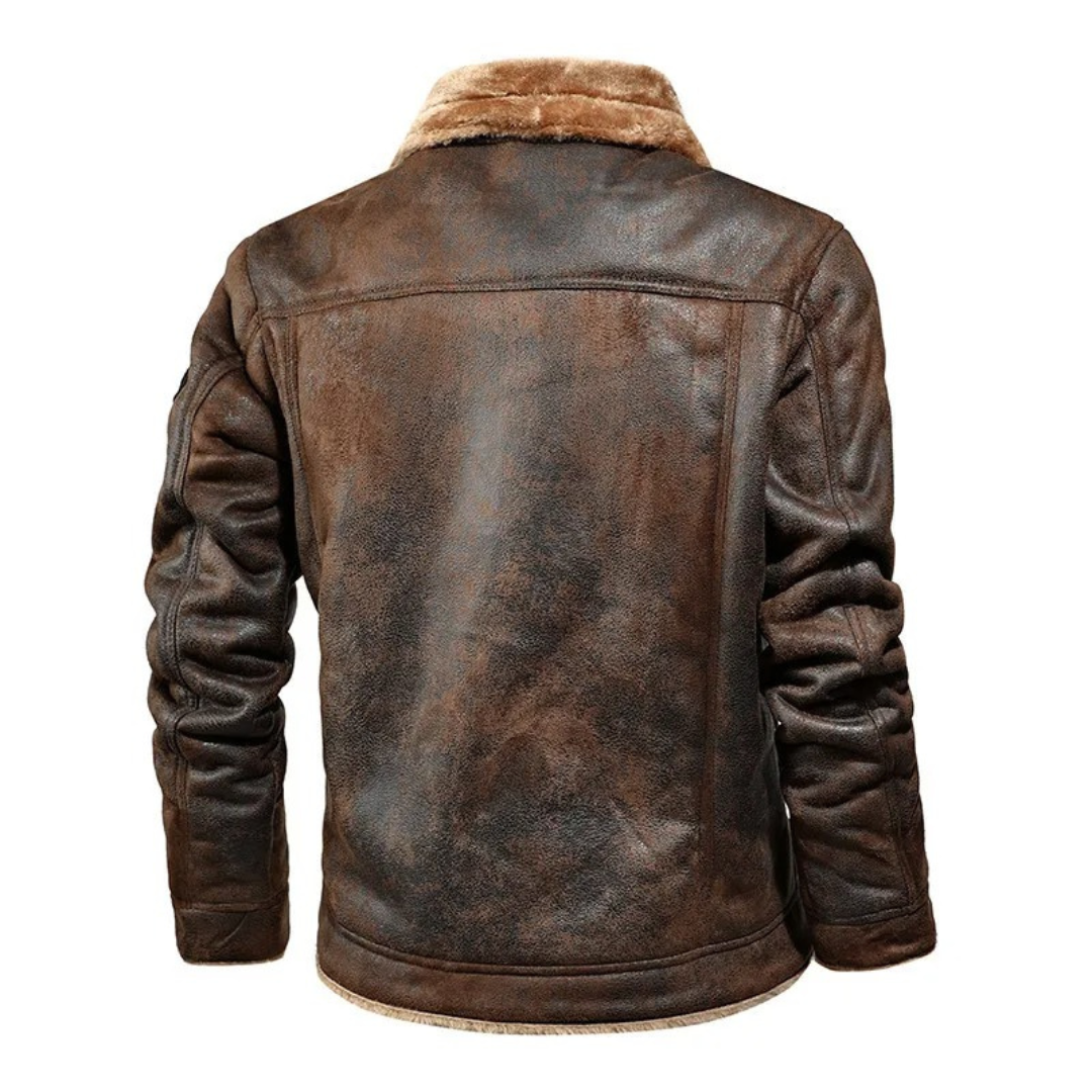 Dom – Warme und vielseitige Lederjacke