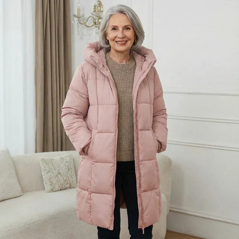 Karyl – Wattierte Winterjacke mit Kapuze
