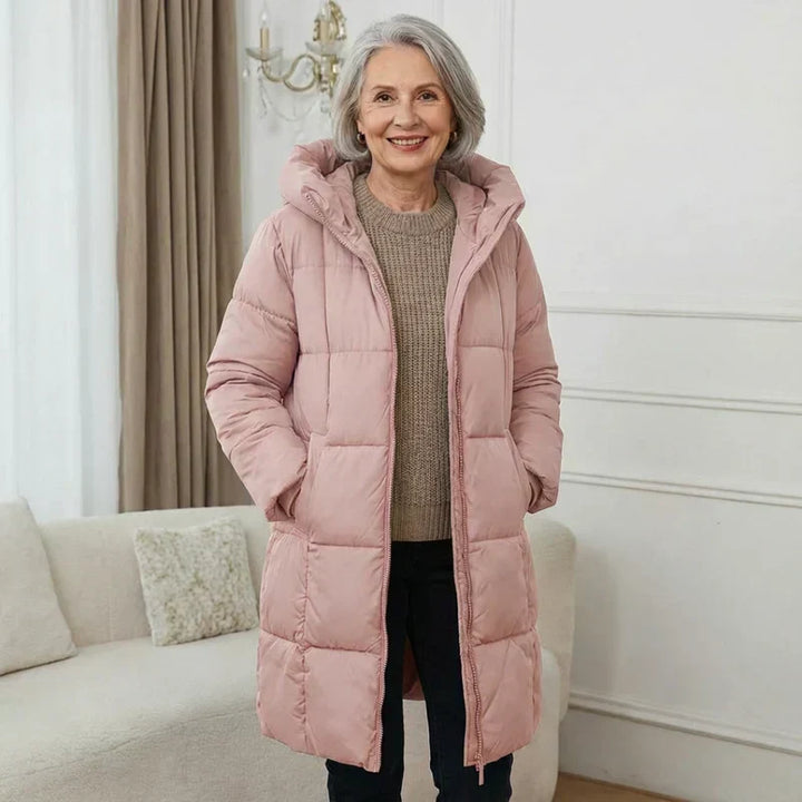 Karyl – Wattierte Winterjacke mit Kapuze