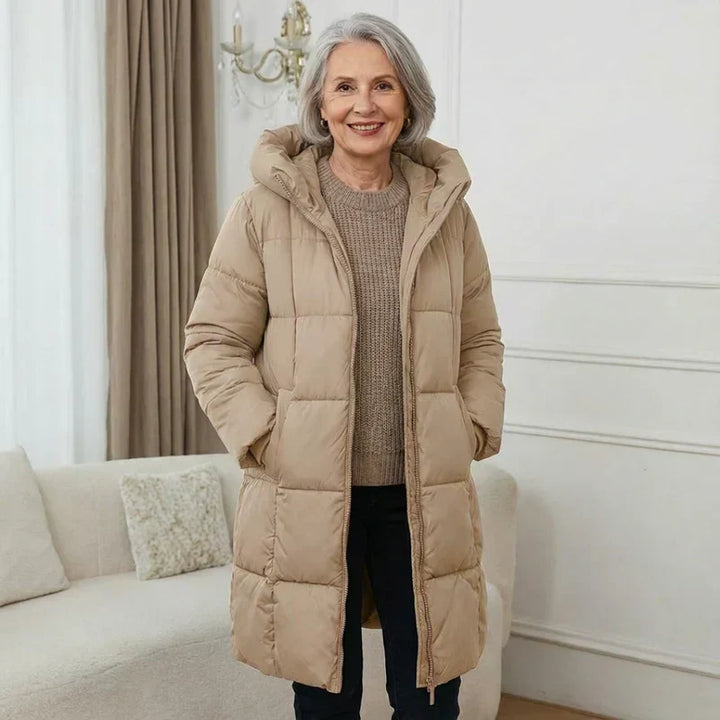 Karyl – Wattierte Winterjacke mit Kapuze