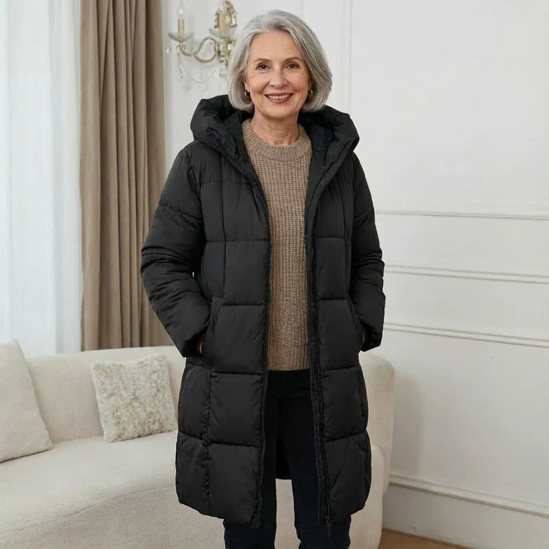 Karyl – Wattierte Winterjacke mit Kapuze