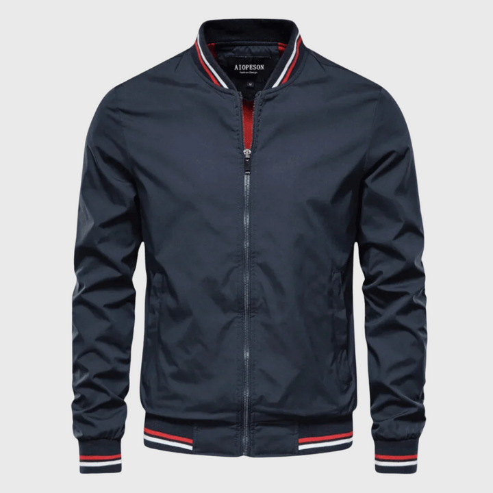 Alden – Klassische Bomberjacke mit edlem Finish
