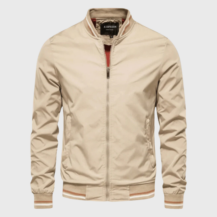 Alden – Klassische Bomberjacke mit edlem Finish